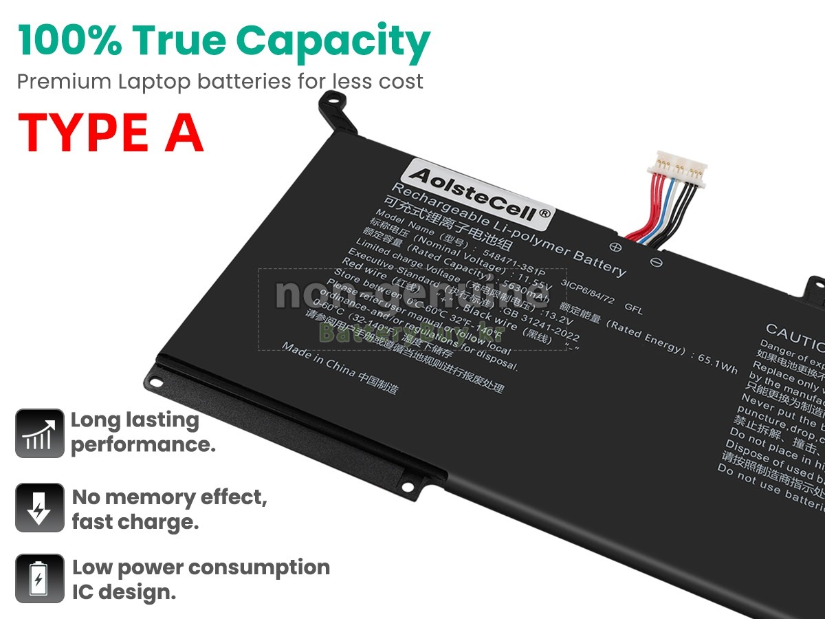AolsteCell GFFD326 대체 배터리