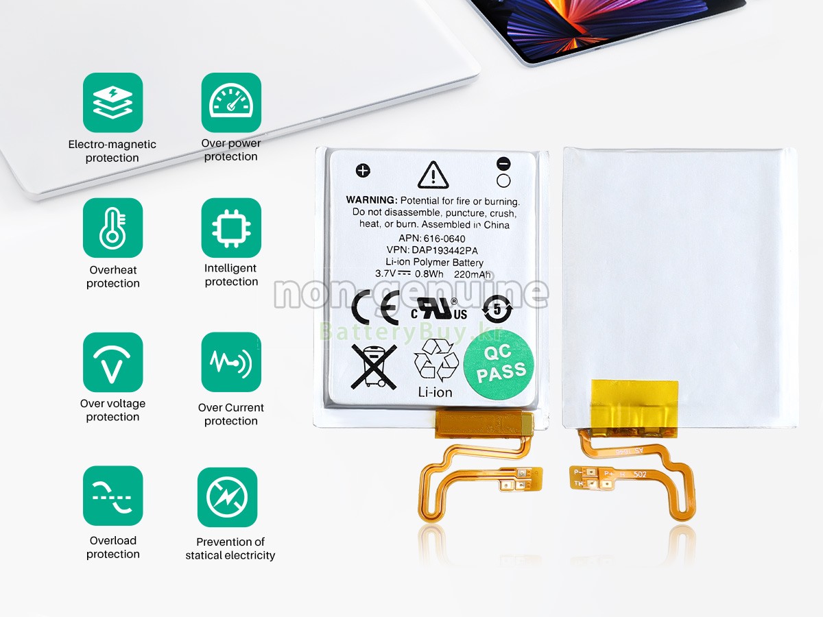 Apple IPOD NANO 7TH GEN 대체 배터리