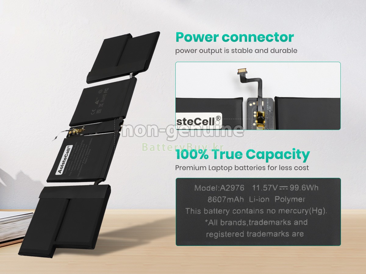 Apple A2976 대체 배터리