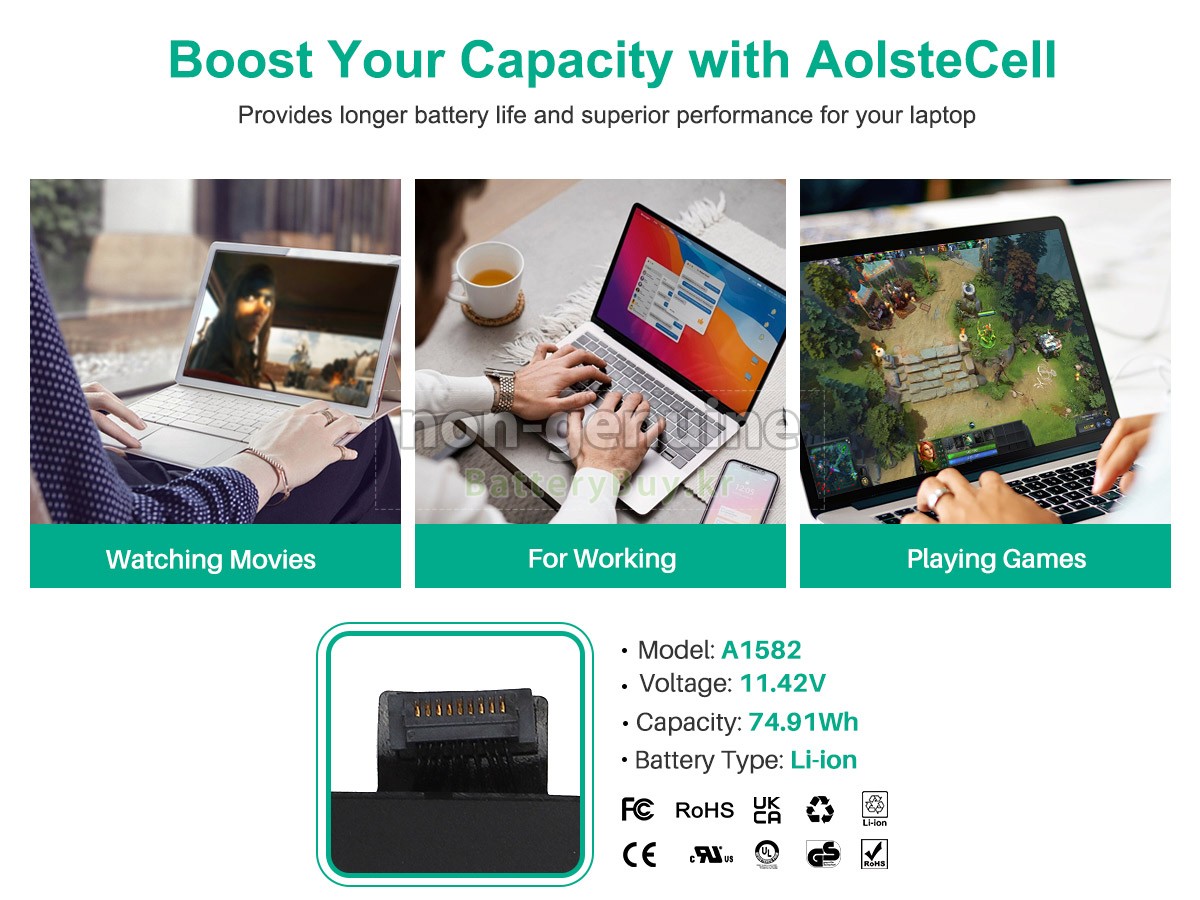 Apple MF839 대체 배터리