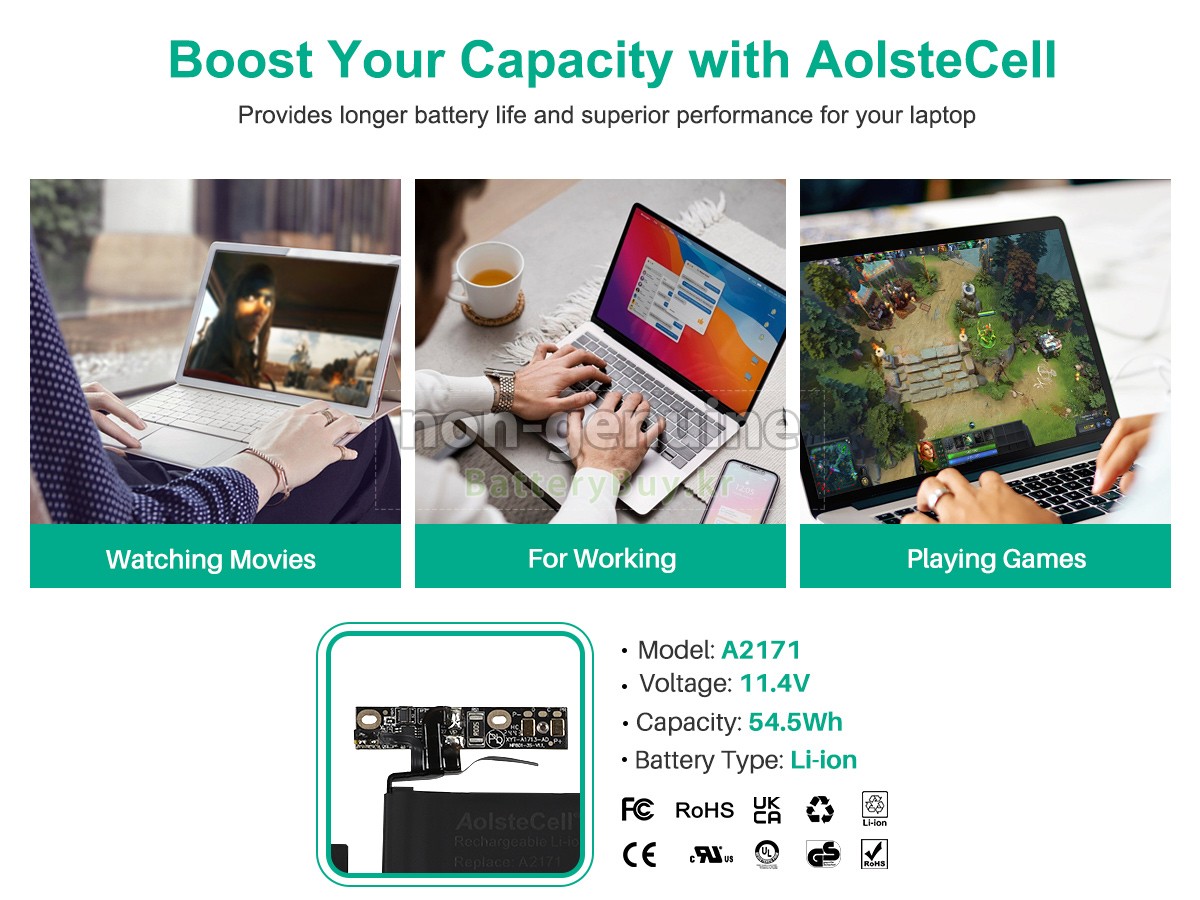 Apple MUHN2LL/A* 대체 배터리