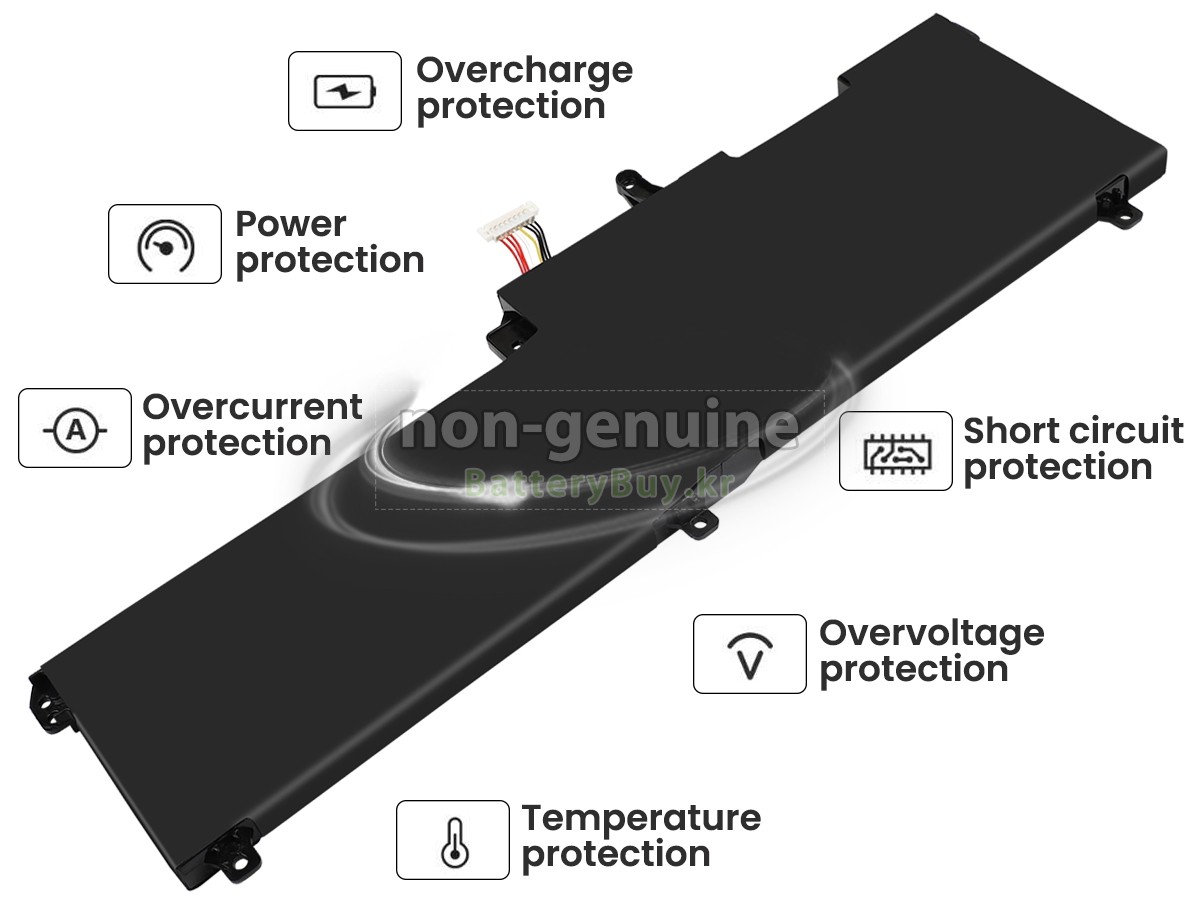 Asus C41PP91 대체 배터리