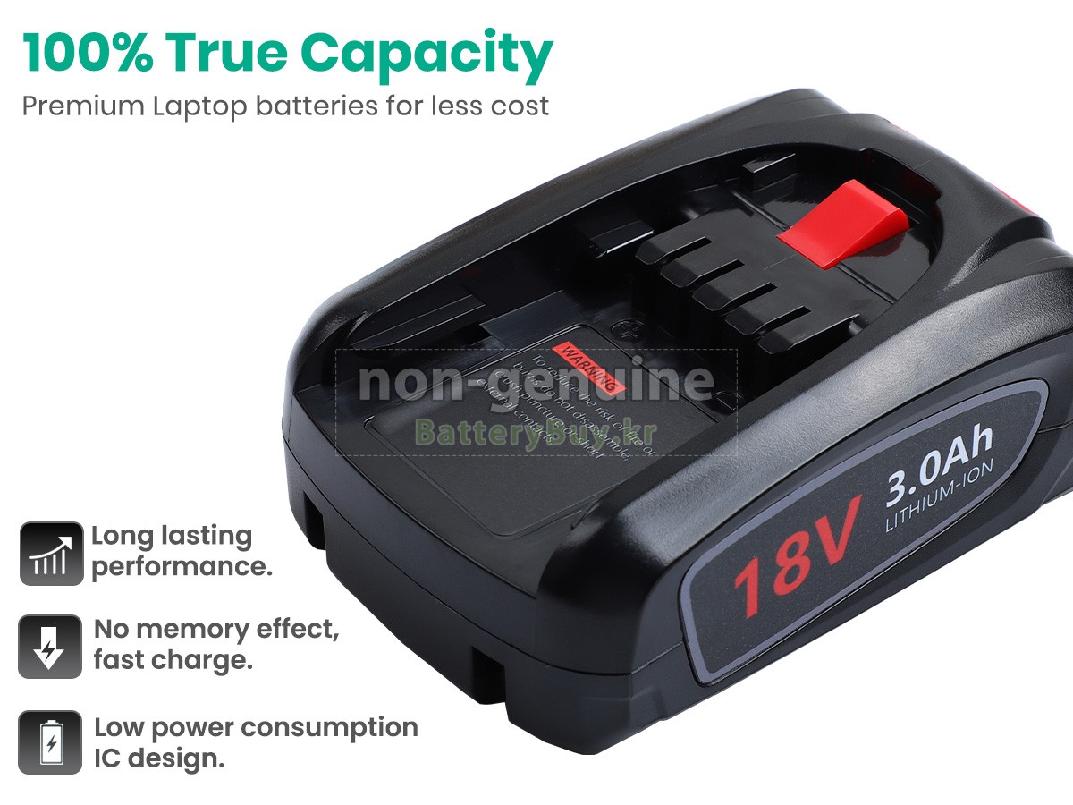 Bosch PSM18LI 대체 배터리