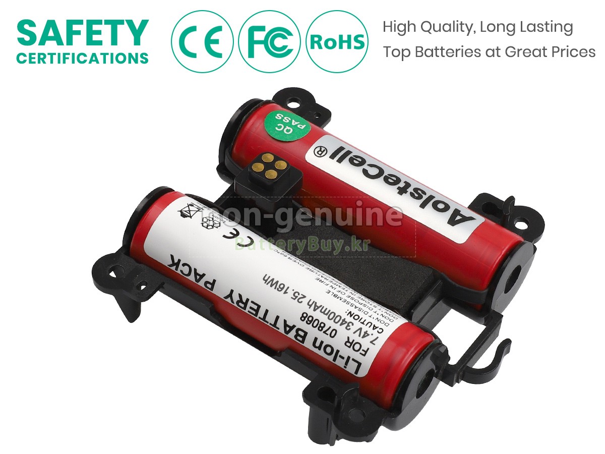 Bose 078068 대체 배터리