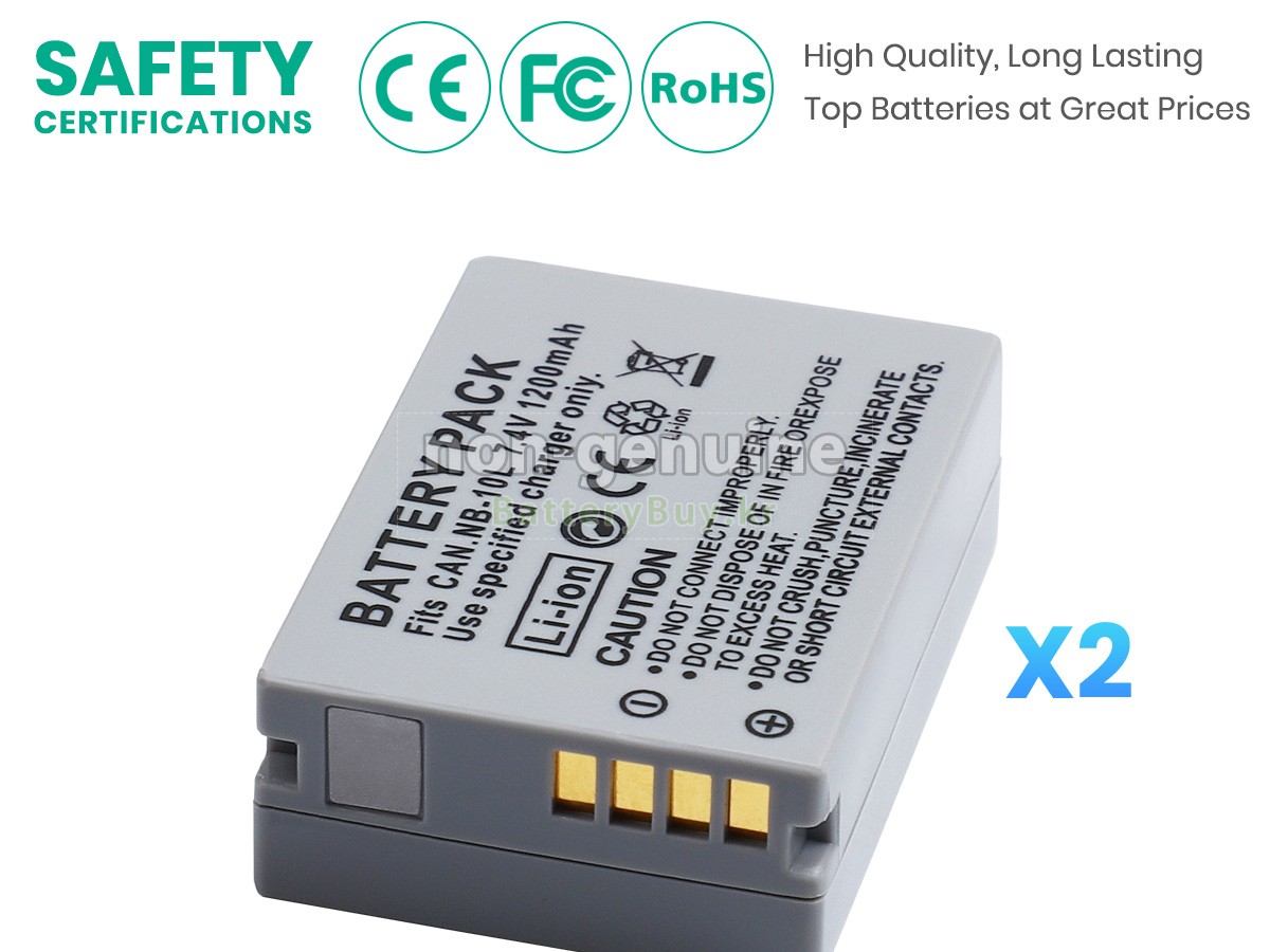 Canon POWERSHOT G16 대체 배터리