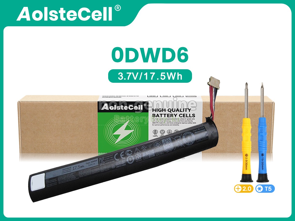 Dell ODWD6 대체 배터리