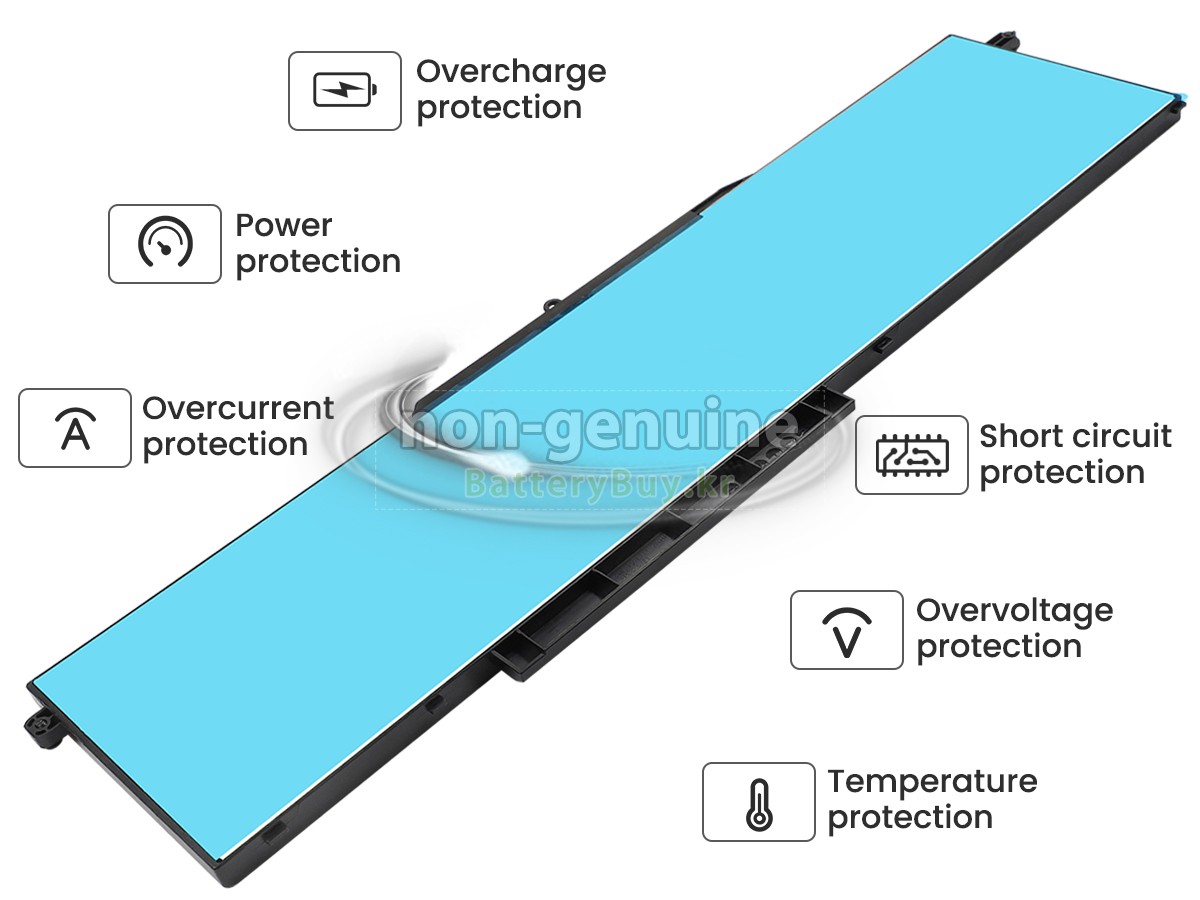 Dell 1WJT0 대체 배터리