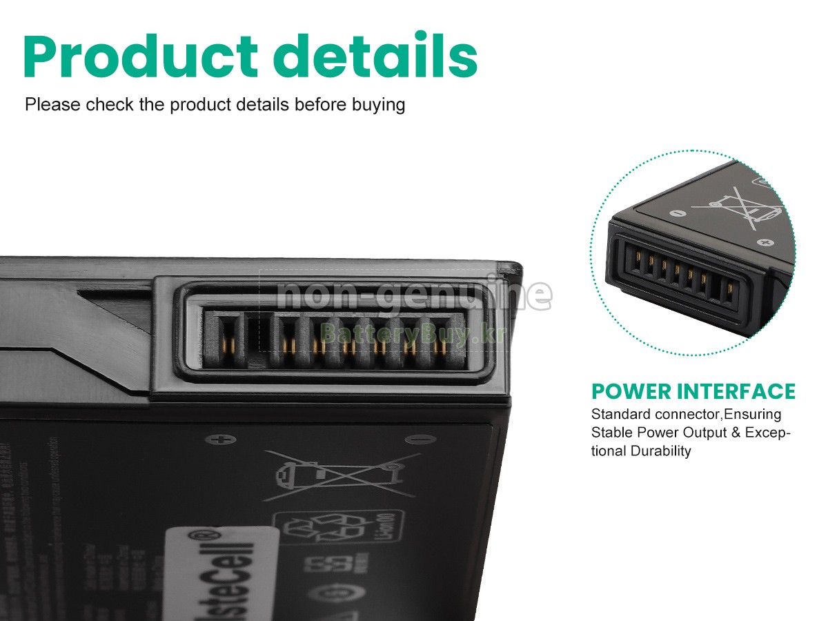 Dell JM6CX 대체 배터리