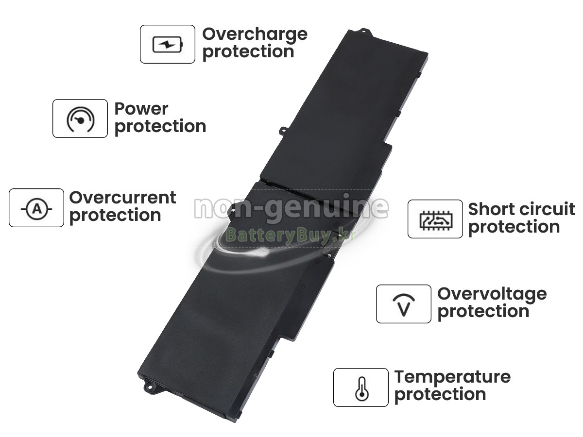 Dell 53XP7 대체 배터리