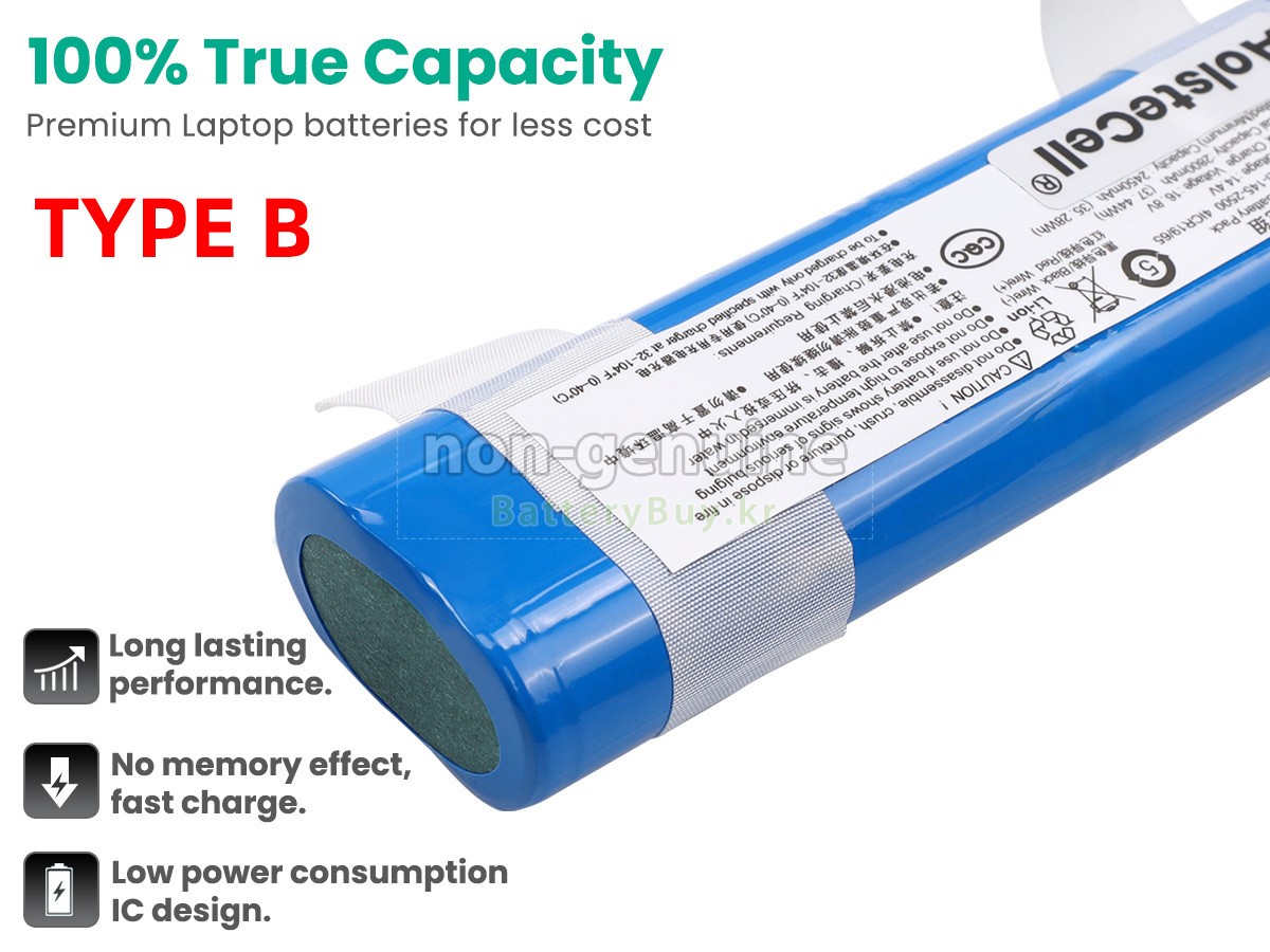 Ecovacs DK36 대체 배터리