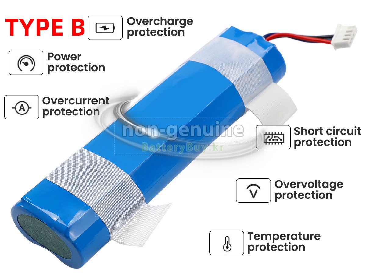 Ecovacs DK36 대체 배터리