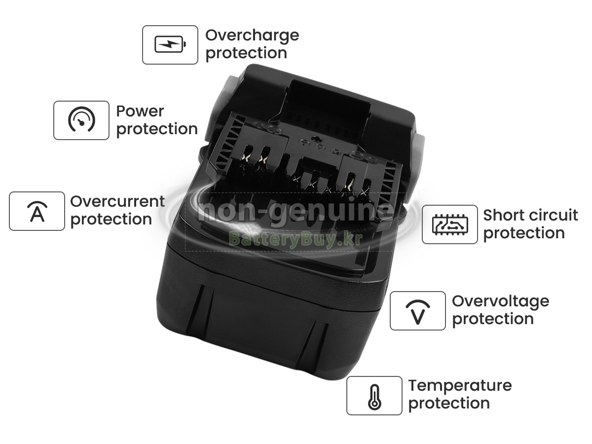 Hitachi WR18DBAL2 대체 배터리