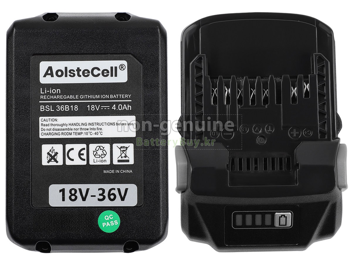 Hitachi WR18DBAL2 대체 배터리