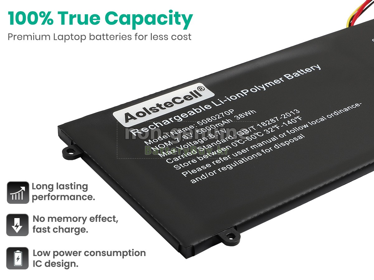 Jumper 5080270P 대체 배터리