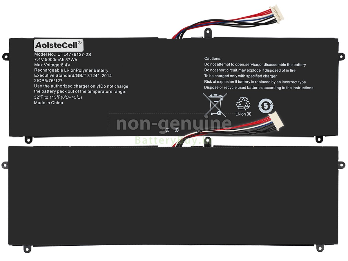 Jumper UTL4776127-2S 대체 배터리