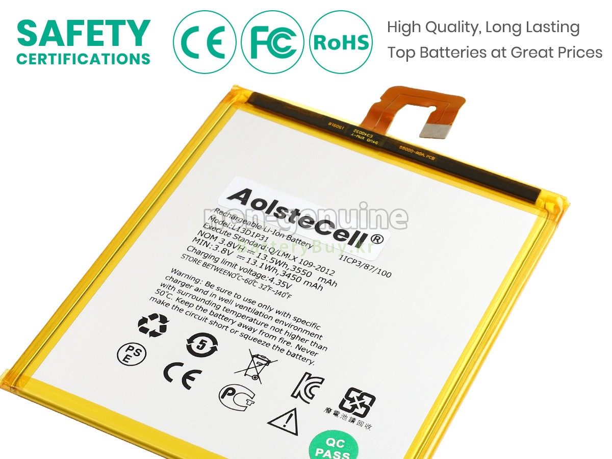 Lenovo TB3-730X 대체 배터리