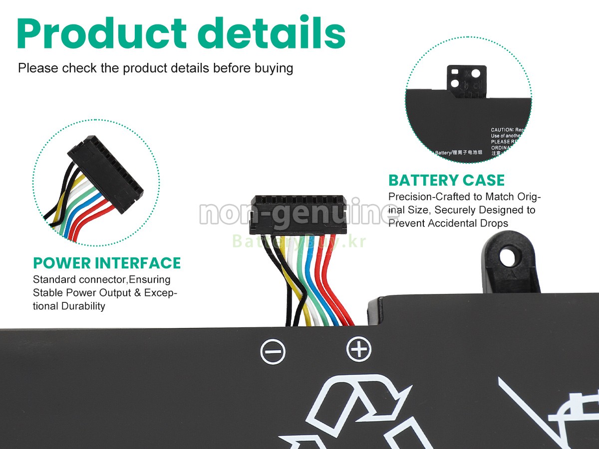 Lenovo 5B10X02607 대체 배터리