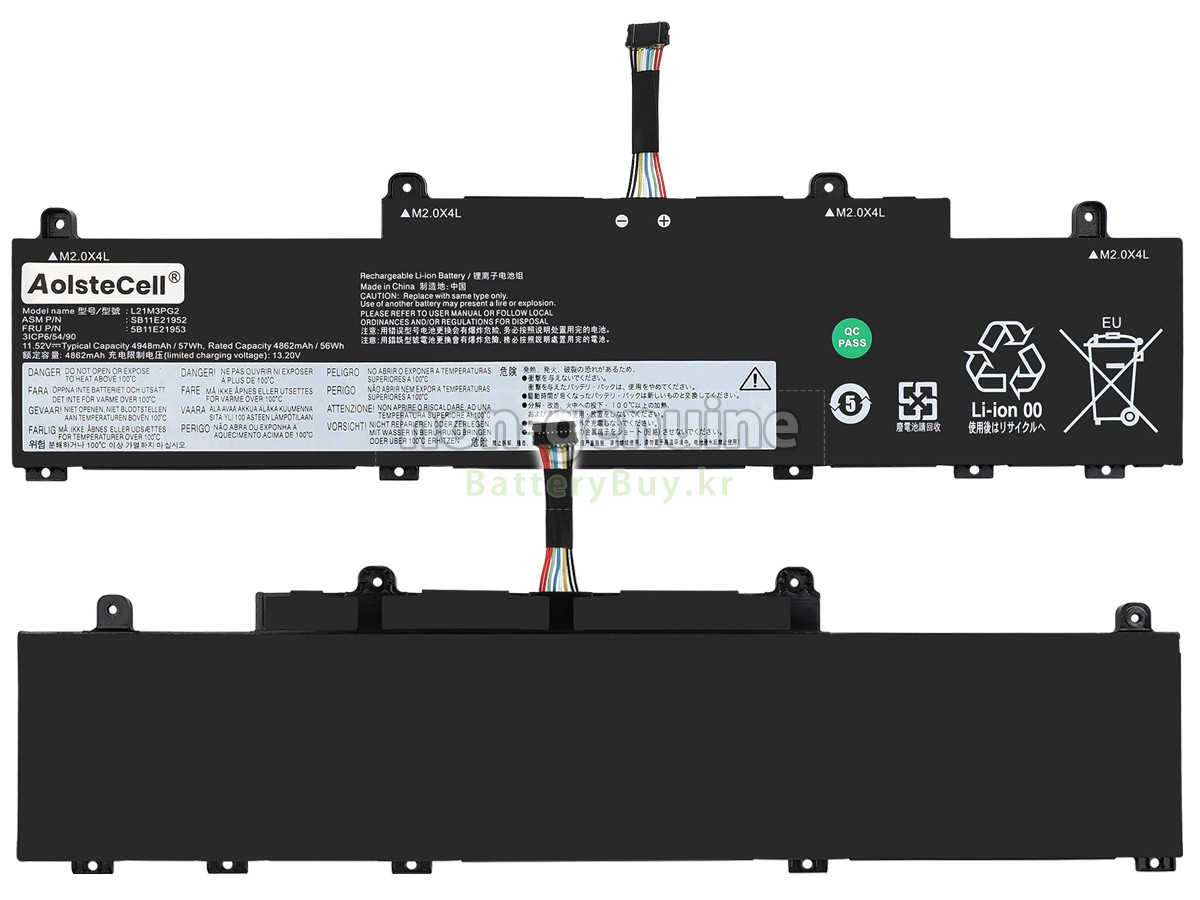 Lenovo ThinkPad C14 GEN 1 Chromebook-21C9 대체 배터리