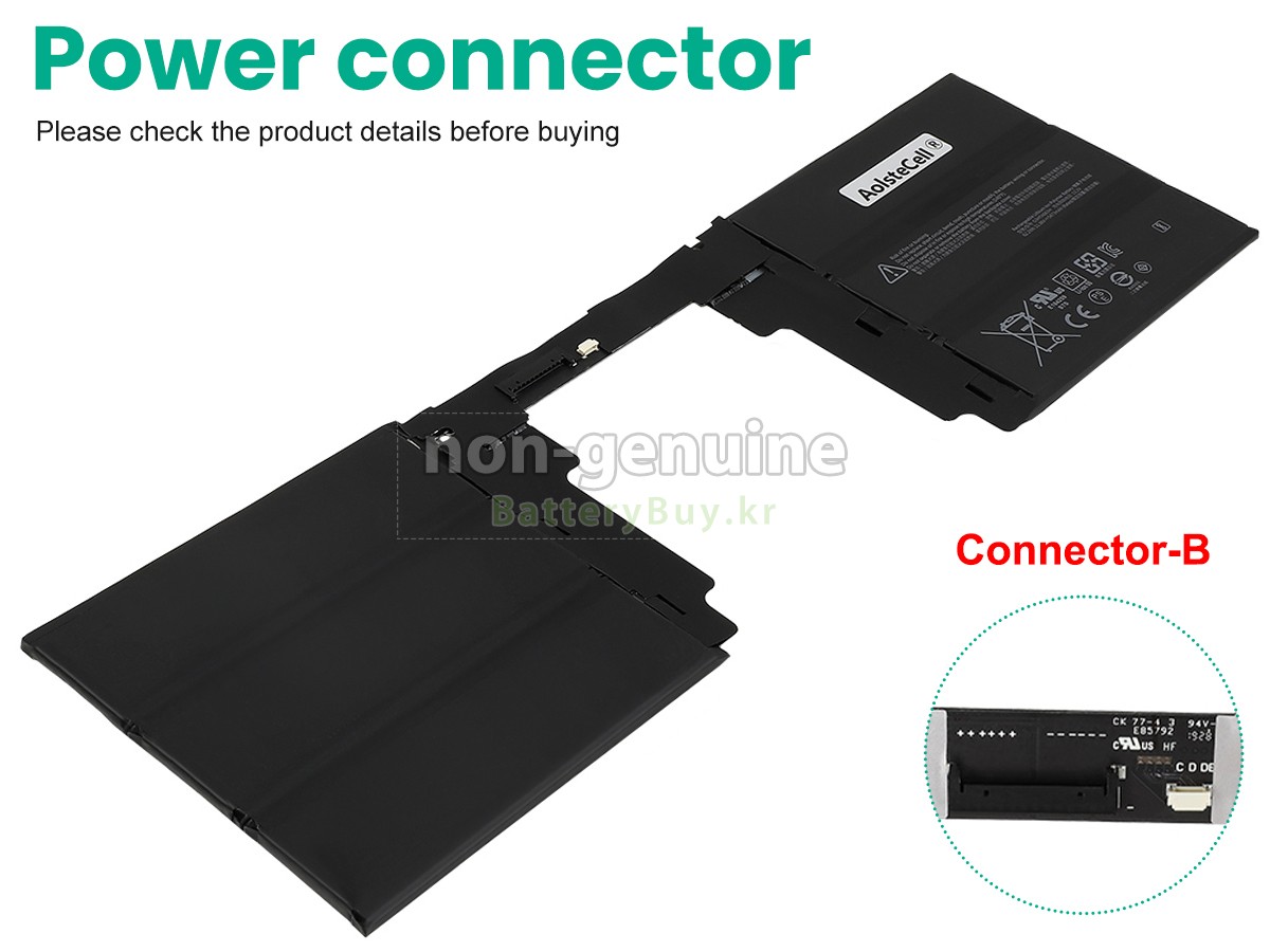 Microsoft Surface BOOK2 KEYBOARD 대체 배터리