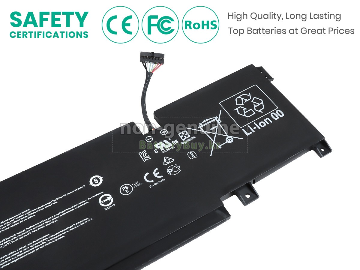 MSI PRESTIGE 14 A12UC 대체 배터리