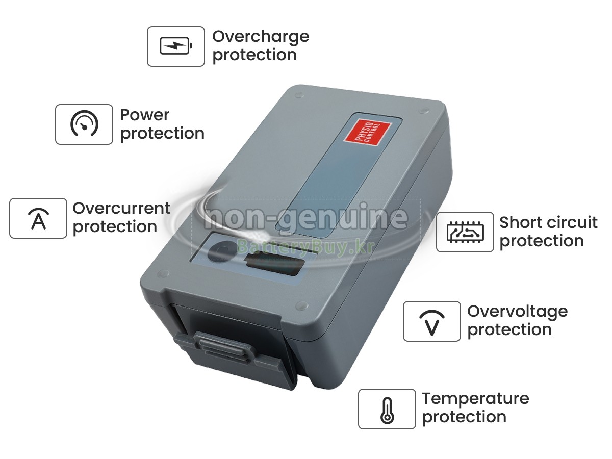 Physio Control 3206735-001 대체 배터리