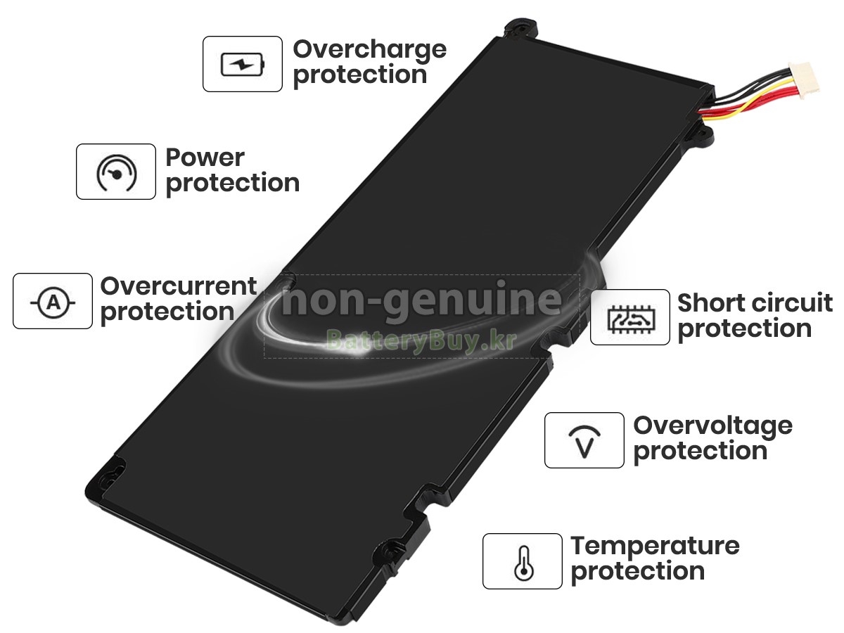 Positivo NV-636668-2S 대체 배터리