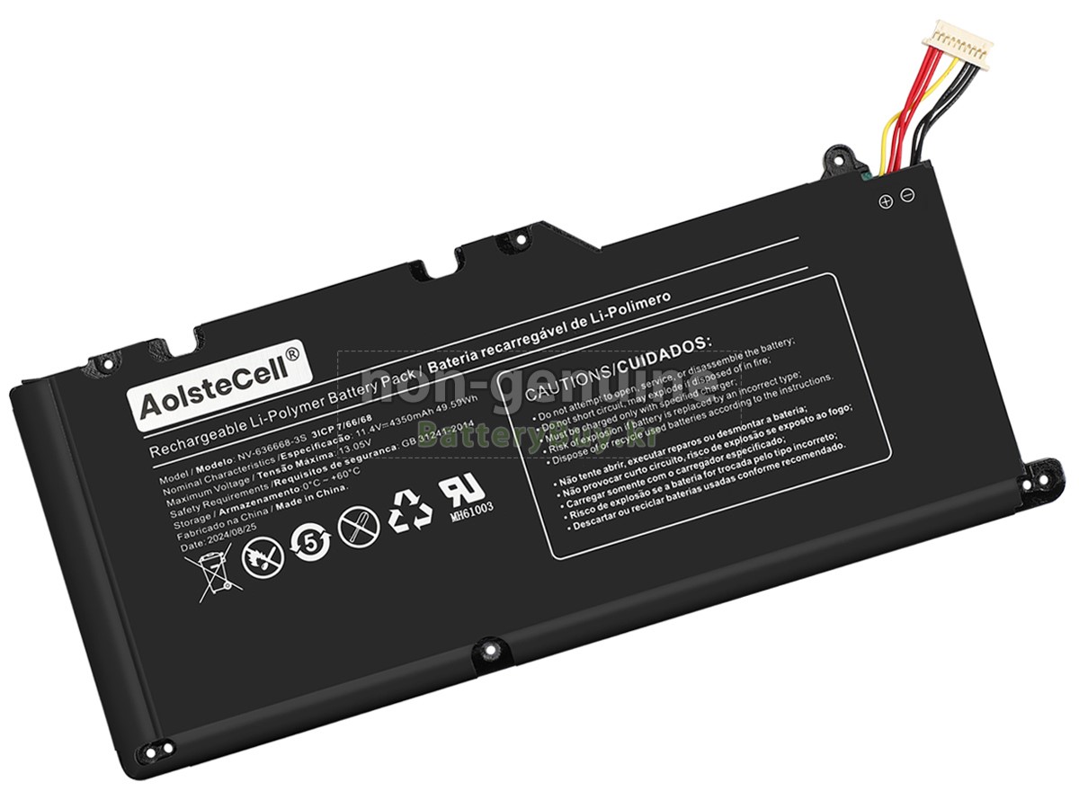 Positivo NV-636668-2S 대체 배터리