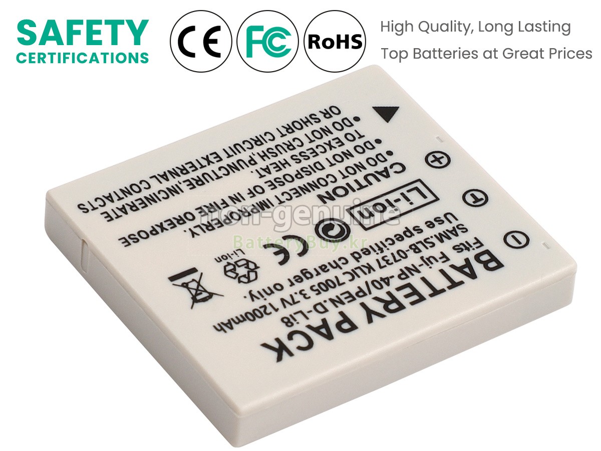 Samsung PENTAX D-LI85 대체 배터리