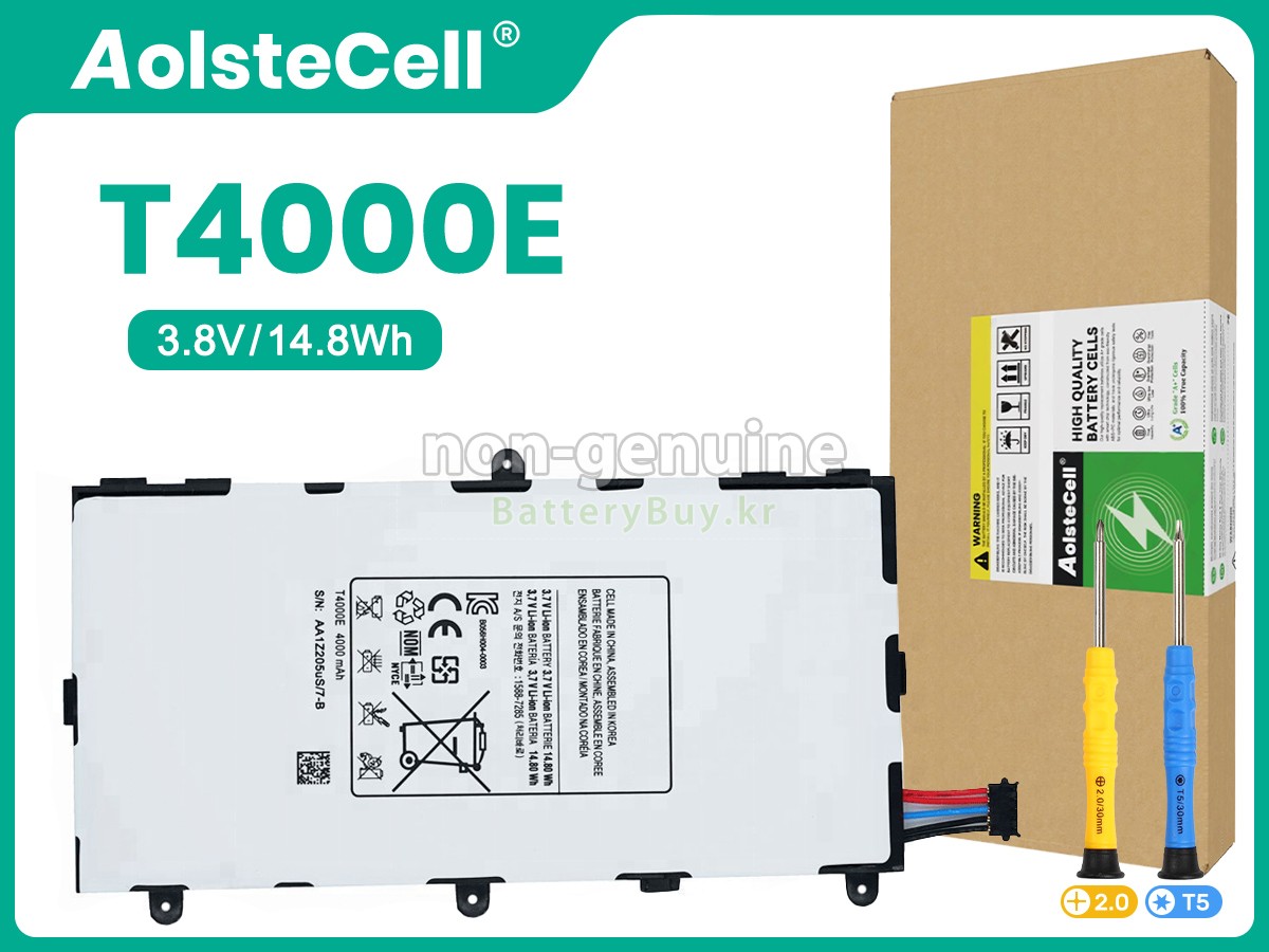 Samsung T4000E 대체 배터리