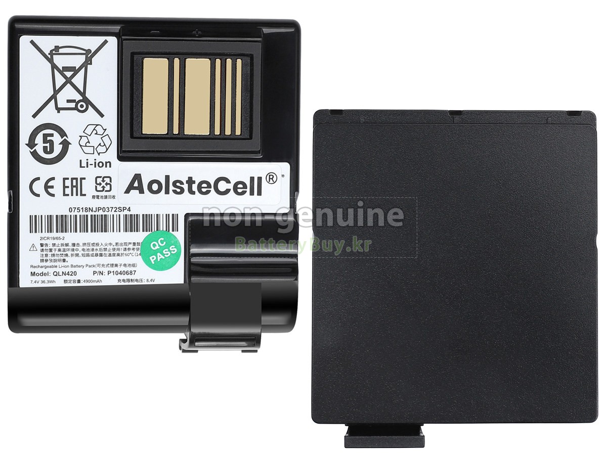 Zebra QLN420 대체 배터리